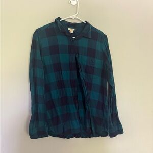 J.Crew button up boyfriend top